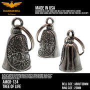 ガーディアンベル　ラッキーベル　バイカー　キーホルダー　お守り　GUADIAN BELL USA