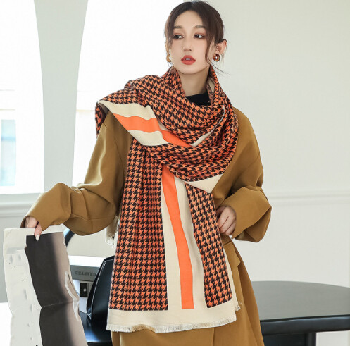 秋冬ファッション　日韓系　マフラー　肩掛け　 ファッション小物 　スカーフ 　襟巻き　付け襟