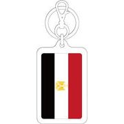 【選べるカラー】KSK254 エジプト EGYPT 国旗キーホルダー 旅行 スーツケース