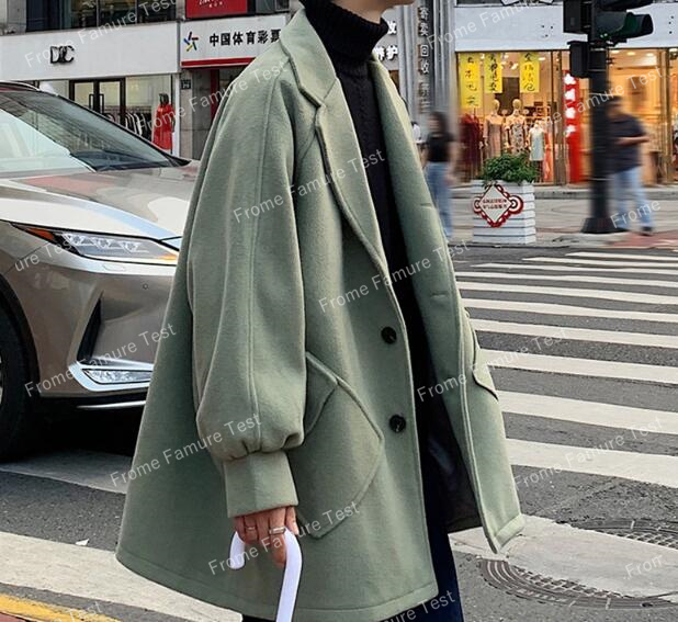 秋冬新作ウールコートメンズ ウールコートジャケット トップス Www Watsons Biz Id