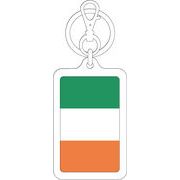 【選べるカラー】KSK381 アイルランド IRELAND 国旗キーホルダー 旅行 スーツケース
