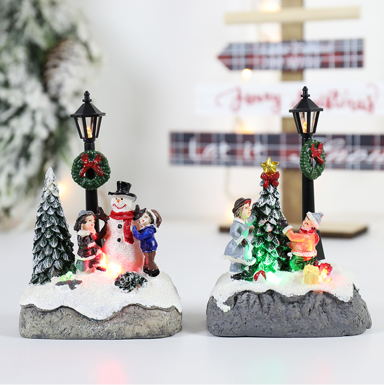Christmas限定 LEDライト 雪だるま スタンドライト ランプ クリスマス用品 デコレーション 装飾