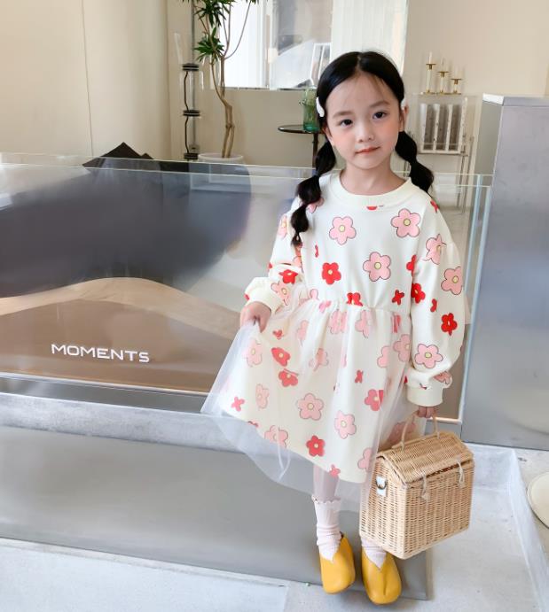 冬の華 秋冬新作 キッズ用 ワンピース 長袖 子供服 女の子 可愛い ドレス Www Russkijmir Org