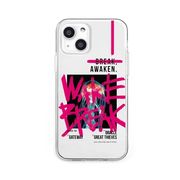dparks ソフトクリアケース for iPhone 13 AWAKEN PINK DS