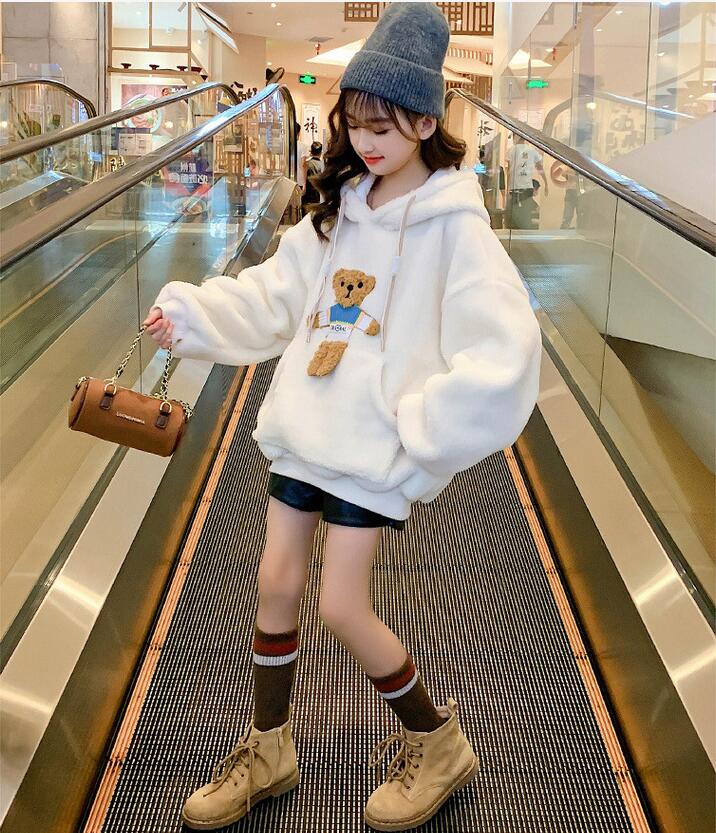 春と秋 女の子 パーカートップス パーカー 子供服 キッズ服 おしゃれ裏毛付き 1 170 Www Watsons Biz Id