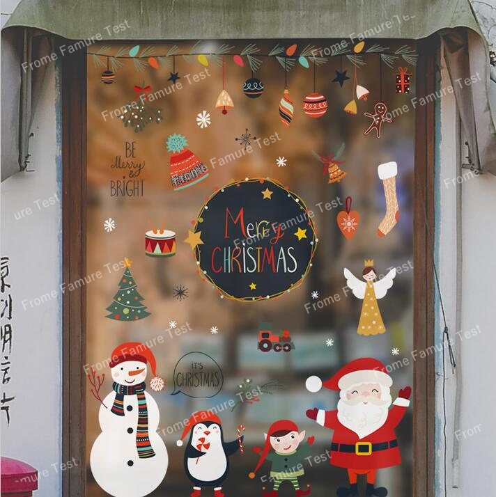 クリスマス 飾り 静電ステッカー 剥がせる 静電気シール 壁飾り 小物