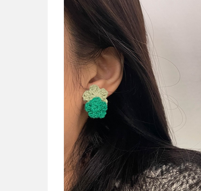 毛糸お花ピアス｜イヤリング | 卸売・ 問屋・仕入れの専門サイト【NETSEA】