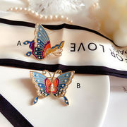 ブローチ　蝶々　INS　ビンテージ　気質　欧米風　ファッション