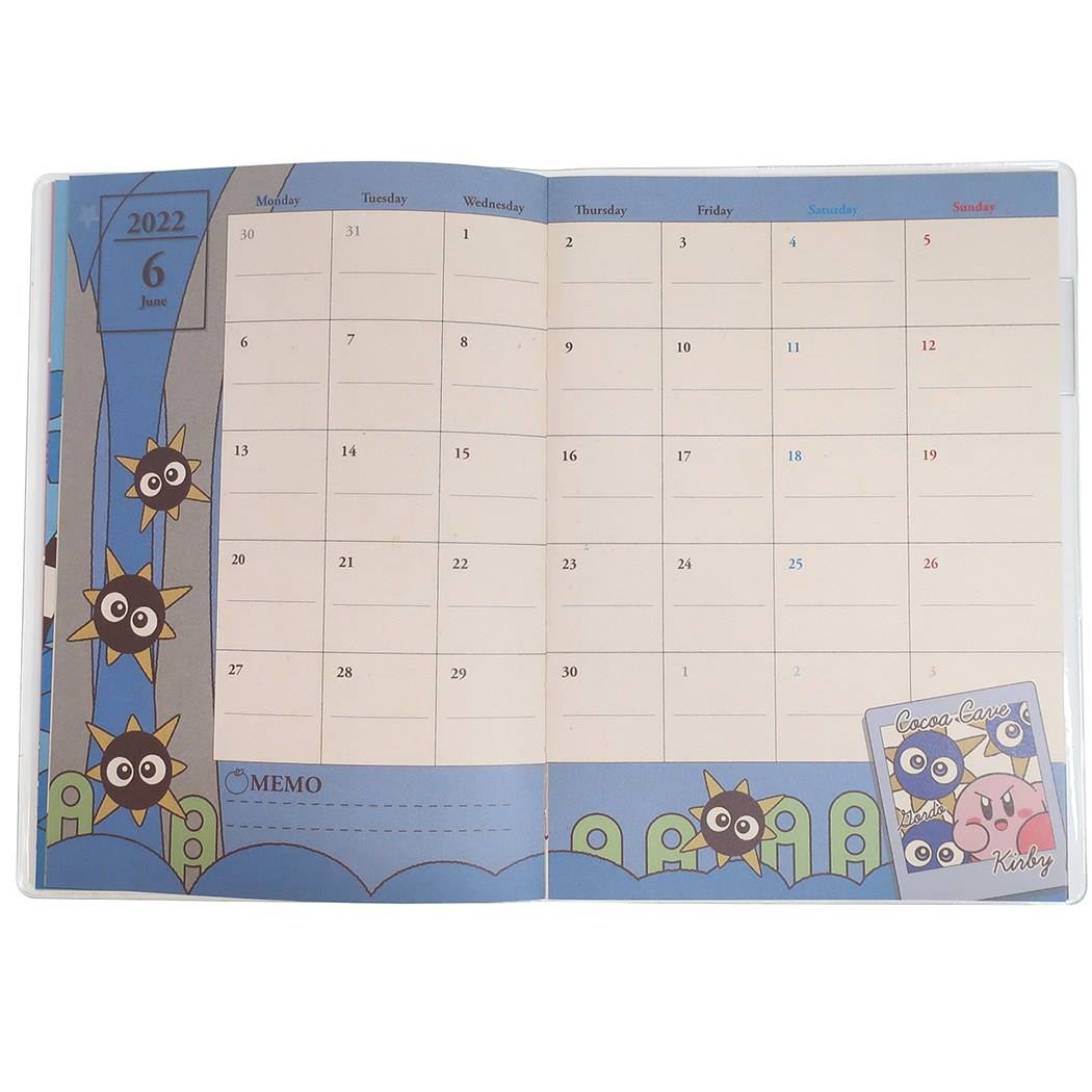 大人気 星のカービィ B6マンスリー手帳22 Eks 06 株式会社 ブライエンタープライズ 問屋 仕入れ 卸 卸売の専門 仕入れならnetsea