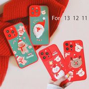 2021新作 13 12 11 pro max スマホケース カバー クリスマス ツリー サンタ  compatible for iPhone