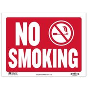 【エルエーデポ】プラスチック サインプレート S-15/L-15『NO SMOKING（喫煙禁止）』サイン看板 雑貨