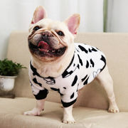 韓国ファッション 秋冬 犬 服 暖かい パジャマ ペット用品 &#20004;本足 服 大人気