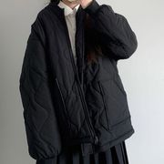 女性用パッド入りジャケット冬新韓国版ルースダイヤモンドコットンコートジャケット学生