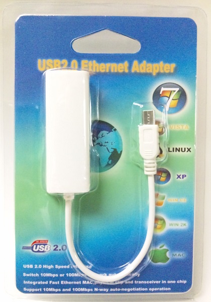 Micro USB → LAN ( RJ45 ) 変換 ケーブル