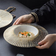 韓国ファッション セラミック プレート 家庭用 クリエイティブ 皿 牧歌的なスタイル 簡約 大人気