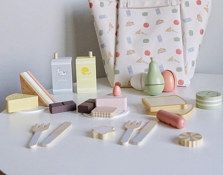 プレイハウス 知育玩具 写真の小道具 キッチンおもちゃ 子供 ピクニックバッグ おもちゃおもちゃ 積み木