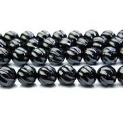 オニキス ツイスト 6mm １連（約38cm）_R934