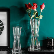 リビングルーム 自宅 アクセサリー 装飾 ライトラグジュアリー ガラス 花瓶 大人気