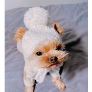 【秋冬新作】小型犬服★超可愛いペット用★犬用帽子★ペット用品★ネコ雑貨