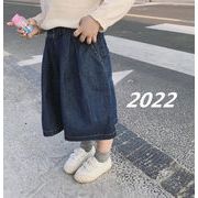 2022新作★子供服★ズボン★ワイドパンツ★キッズ女の子★韓国子供服★ジーンズ★7-15＃