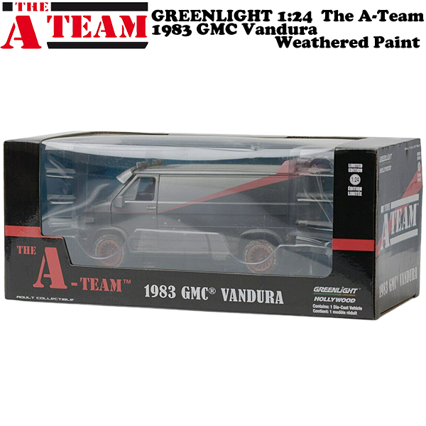 1:24 THE A-TEAM 1983 GMC VANDURA WEATHERED【特攻野郎Aチーム