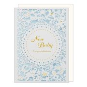 ベビーカード ブルー