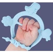 子供雑貨　ベビーおもちゃ　シリコン製　歯がため　赤ちゃんや幼児　ベビー用品　柔らかい