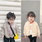 キッズ　ジャケット-　秋　春長袖　子供コート　日常用　男の子　女の子