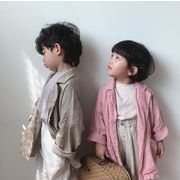 キッズジャケット秋　-　ロング丈綿　長袖　子供コート　日常用　男の子　女の子