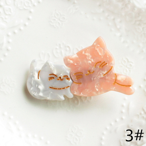 Amazon.co.jp: ヘアゴム キッズ ネコ 2個 アニマル 動物 ヘア