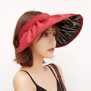 　帽子　サンバイザー　UVカット　日焼け防止　紫外線対策　58-60cm