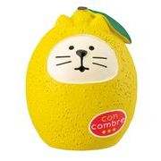 コンコンブル concombre フルーツ猫だるま　レモン