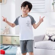 春夏新発売 男の子 子供服 キッズ服 韓国子供服 パジャマ Tシャツ パンツ ２点セット