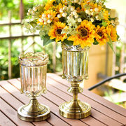 花瓶 ハイエンド 装飾 カジュアル デザインセンス ライトラグジュアリー ガラス
