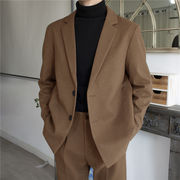 激安セール 冬 暖かい コート カジュアル ズボン スーツ 韓国語版 トレンド スモールスーツ 男性