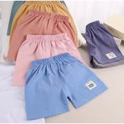 2022春夏  韓国ファッション 子供用  通気性 コットン 子供パンツ ズボン  ゆとり 韓国子供服  男女兼用
