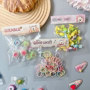 チャック付き袋　クリア　小分け袋　ラッピング袋　包装袋　小物入れ　梱包袋