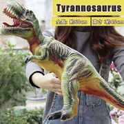 【クリスマス早割】玩具 恐竜 ティラノサウルス 特大 60cm 置物 鳴く バースデ