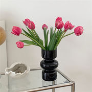 安くてよかったです INSスタイル シンプル レトロ ガラス 花瓶 自宅 装飾 カジュアル 大人気