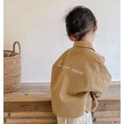 2022  大人気 韓国風子供服    子供服   秋新作  シャツ  長袖  コート  キッズ服   可愛い   2色