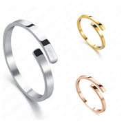 指輪　リング　アクセサリー　欧米風　簡約なデザイン　3色