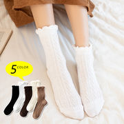 靴下　ソックス　デザイン　レディース　韓国ファッション　INS　5色