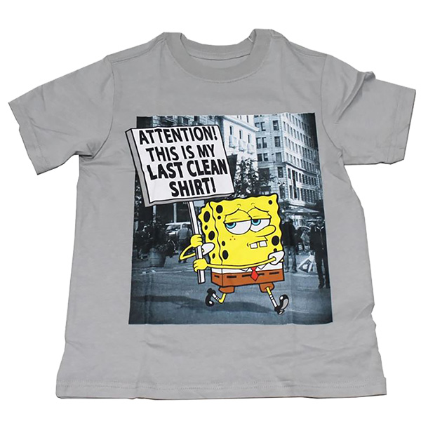 T シャツ Spongebob Attention スポンジボブ Www Watsons Biz Id