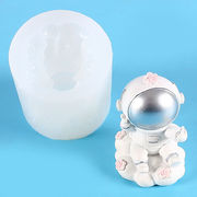 Gum paste キャンドル 素材レート 石膏粘土 モールド 手作りゴム型 UVレジン アロマ 宇宙人