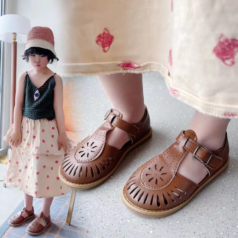 新発売 &#11088;2022夏 【子供靴】 サンダル　女の子　可愛いデザイン　キッズ靴    ベビー靴