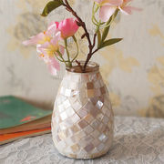 小さい新鮮な モザイク 水耕栽培 フラワーアレンジメント ガラス 花瓶 おしゃれな 自宅