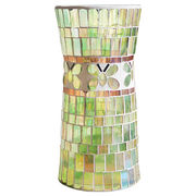 モザイク ガラス 花瓶 デザインセンス 大人気 レトロ ファッション 自宅 装飾