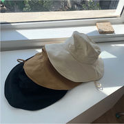 漁夫帽　バスケットハット　紫外線対策　uvカット　つば広帽子　韓国ファッション　日よけ帽子
