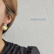 ピアス　アクセサリー　メタル　レディース　シルバー925ポスト　韓国ファッション