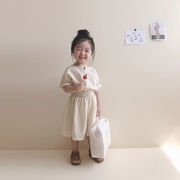 【2022夏新作】韓国風子供服 ベビー服 　　半袖 　　瑞々しい　　ベビー服　　ワンピース　